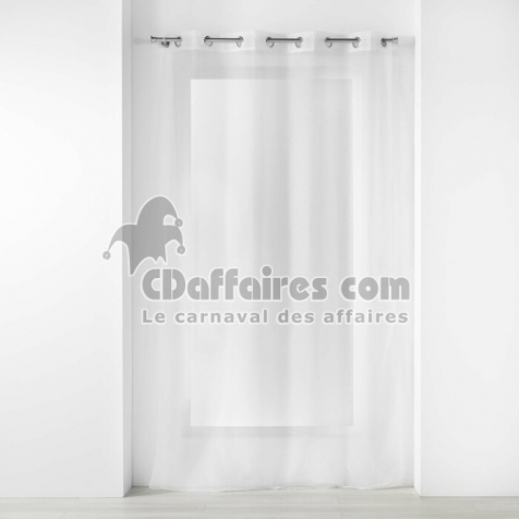 Panneau a oeillets 140 x 280 cm tisse flamme voilizea Sans