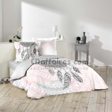 parure 3 p. 200 x 200 cm imprime 42 fils dessin place namaste