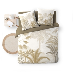 Parure de couette 240 x 220 cm coton 42 fils + 2 taies Cocoty