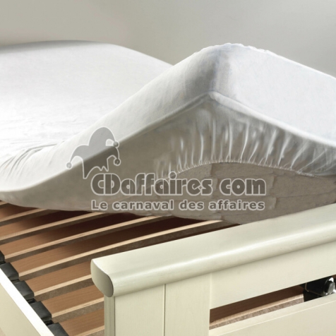 Protege matelas 140 x 190 cm molleton + alèse bonnet 30 cm