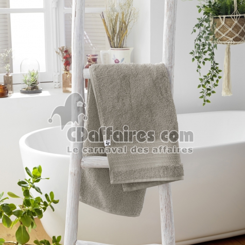 Serviette 50 x 90 cm garance argile Taupe