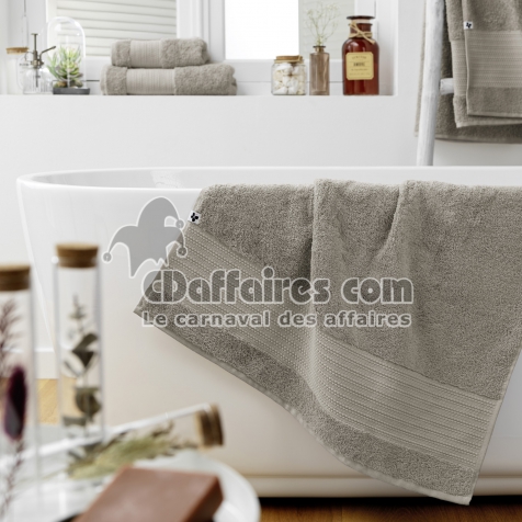 Serviette 70 x 130 cm garance argile Taupe