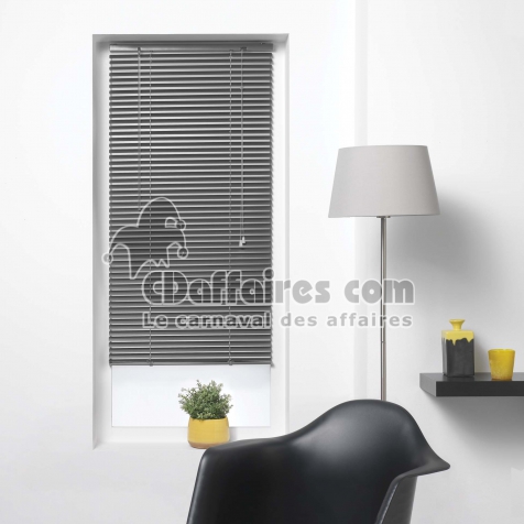 Store venitien lamelles 60 x 130 cm aluminium venitien Anthracite