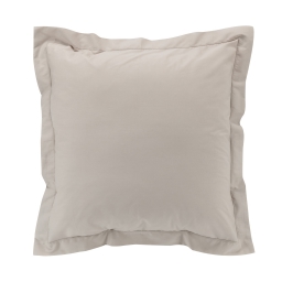 Taie d'oreiller 63 x 63 cm en percale uni 78 fils Lin