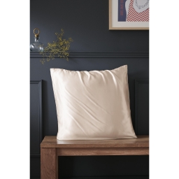Taie d'Oreiller 63 x 63 cm - Soie de M&ucirc;rier Soanne - Pampa