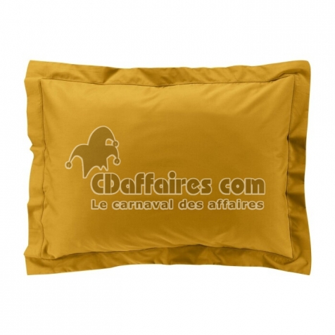 Taie d'oreiller vp 50 x 70 cm percale uni 78 fils percaline  +p. bourdon Curry