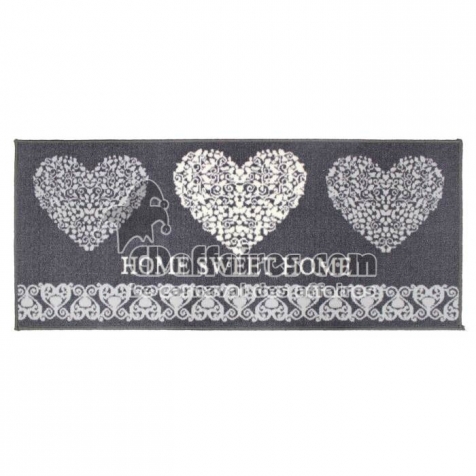 Tapis antir&eacute;rapant rectangle 50 x 120 cm imprime Mathilda