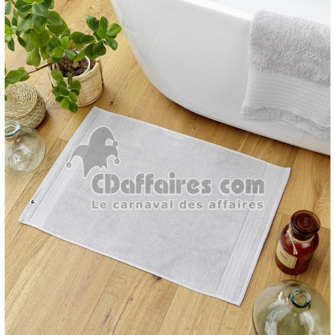 Tapis de bain 50 x 70 cm 600 gr Garance Gris