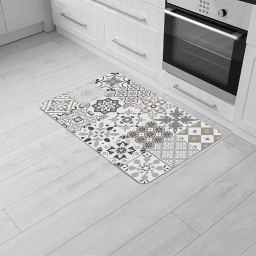 Tapis en mousse PVC 45 x 75 cm Salou Naturel
