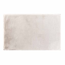 Tapis rectangle 60 x 90 cm imitation fourrure feline Naturel