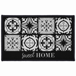 tapis rectangle antid&eacute;rapant 50 x 80 cm imprime Alfama