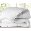 Couette 2 personnes 260 x 240 cm 400 grammes polyester uni anti acarien premium, image n° 1
