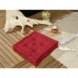 Coussin de sol 50 x 50 x 10 cm  Déperlant anti UV Rouge, image n° 1