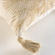 Coussin dehous. compr. pompons 45 x 45 cm coton/polyester imprime dune des place Sans, image n° 2