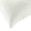 Coussin dehoussable 30 x 50 cm coton/polyester recycle grs twily Blanc, image n° 2