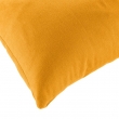 Coussin dehoussable 30 x 50 cm coton/polyester recycle grs twily Jaune, image n° 2