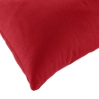 Coussin dehoussable 30 x 50 cm coton/polyester recycle grs twily Rouge, image n° 2