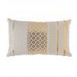 coussin dehoussable 30 x 50 cm en coton imprimé or Gaya, image n° 1