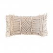 Coussin déhoussable 30 x 50 cm en macramé Macralina, image n° 1