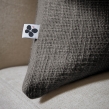 Coussin Déhoussable 40 x 60 cm - 100% coton Sixtine Ardoise, image n° 2