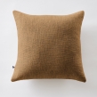 Coussin Déhoussable 45 x 45 cm 100% coton Sixtine Camel, image n° 4
