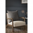Coussin Déhoussable 60 x 60 cm - 100% coton Sixtine Ardoise, image n° 3