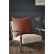 Coussin Déhoussable 60 x 60 cm - 100% coton Sixtine Terracotta, image n° 3