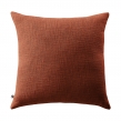 Coussin Déhoussable 60 x 60 cm - 100% coton Sixtine Terracotta, image n° 1