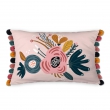 Coussin déhoussable avec pompons 30 x 50 cm Champetre, image n° 2