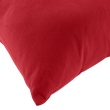 Coussin dehoussable compresse 45 x 45 cm coton/polyester recycle grs twily Rouge, image n° 2