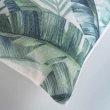 Coussin dehoussable compresse 45 x 45 cm polyester/lin imprime native des. place Sans, image n° 2