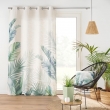 Coussin dehoussable compresse 45 x 45 cm polyester/lin imprime native des. place Sans, image n° 3