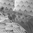 Couvre lit 2 pers matelassé + 2 housses 60x60 220 x 240 cm jersey/microfibre Faustine, image n° 2