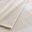 Couvre lit 2 personnes 240 x 260 cm coton/polyester tisse adele Naturel, image n° 2