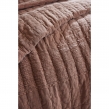 Couvre-lit 240 x 260 cm ALIX en coton jacquard - Terracotta, image n° 5