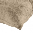 Couvre lit 2p mat.+2 hc 60x60 220 x 240 cm microfibre unie romane Lin, image n° 2