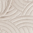Couvre-lit Velours Uni Solange - 220 x 240 cm - Naturel + 2 housses de coussins 60x60 cm, image n° 5