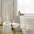 Drap de bain 90 x 150 cm éponge coton piegné Elegance Sable, image n° 4