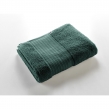 Drap de bain 90 x 150 cm éponge unie garance emeraude Vert foncé, image n° 2