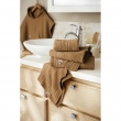 Drap de Bain 90 x 150 cm - Quadruple Gaze de Coton 220 g/m&sup2; - Gaia Camel, image n° 2