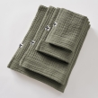 Drap de Bain 90 x 150 cm - Quadruple Gaze de Coton 220 g/m&sup2; - Gaia Romarin, image n° 3