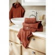 Drap de Bain 90 x 150 cm - Quadruple Gaze de Coton 220 g/m&sup2; - Gaia Terracotta, image n° 5