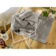 Drap de bain éponge 100% coton bio 600 grammes 90 x 150 cm Garance Argile, image n° 4