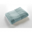 Drap de bain éponge 100% coton bio 600 grammes 90 x 150 cm Garance Bleu glacier, image n° 2