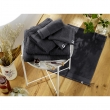 Drap de bain éponge 100% coton bio 600 grammes 90 x 150 cm Garance Orage, image n° 4