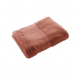 Drap de bain éponge 100% coton bio 600 grammes 90 x 150 cm Garance Terracotta, image n° 4