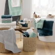 Drap de douche 70 x 130 cm eponge unie elegance Celadon, image n° 5