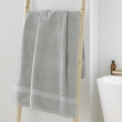 Drap de douche 70 x 130 cm eponge unie elegance Perle, image n° 3