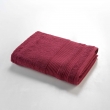 Drap de douche 70 x 130 cm eponge unie tendresse Rubis, image n° 3