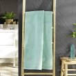 Drap de Douche 70x130 cm - Éponge Unie Tendresse Céladon 600g/m², image n° 3